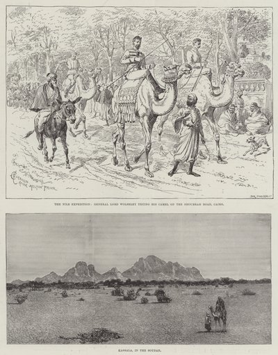 La expedición del Nilo de Alfred Courbould
